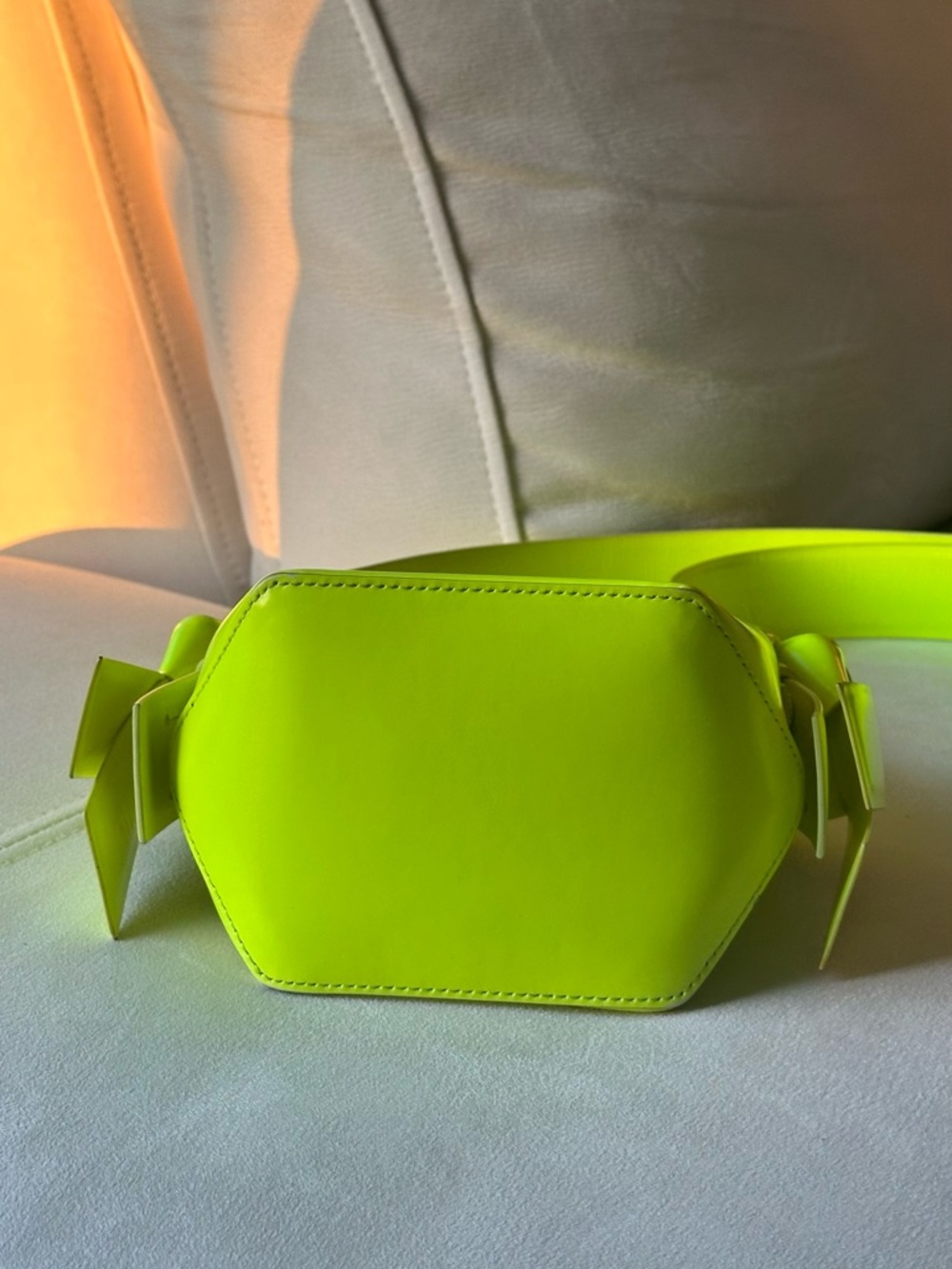 Acne Studios Leather Neon Micro Musubi - Picture 9 of 15